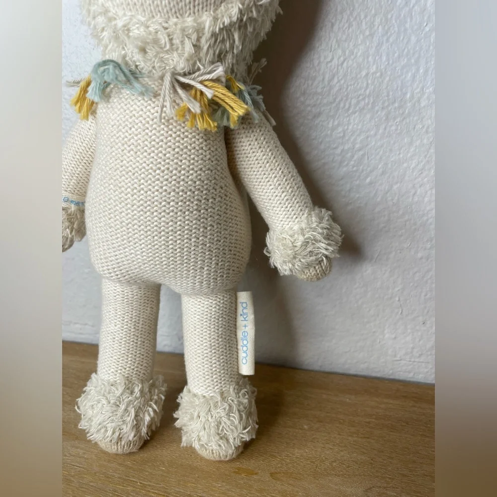 Cuddle + Kind Lucas the llama plush- 13”